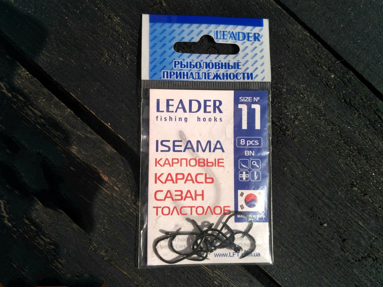 Гачок Leader ISEAMA (карась, сазан, толстороб) No11
