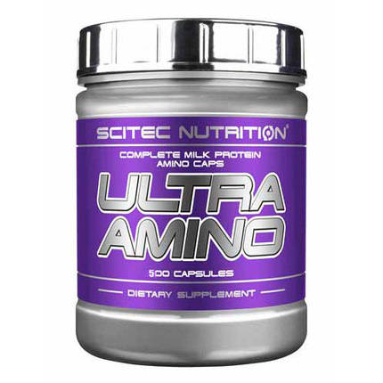 Амінокислоти Scitec Nutrition Ultra Amino 500 Caps, фото 1