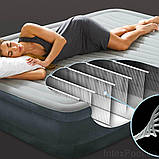 ✅Надувне ліжко Intex 67766, 99 х 191 х 33, вбудований електронасос. Односпальна, фото 3