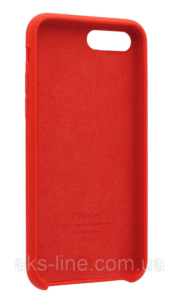 Чехол для iPhone 7 Plus /8 Plus Silicone Case бампер (Red) - фото 3 - id-p582222190