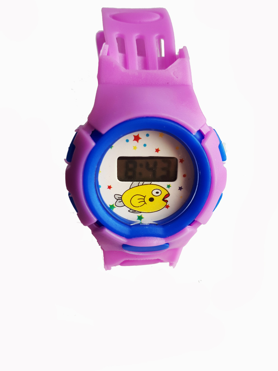 Годинник електронний, дитячі Time Glue Фіолетовий, фото 1
