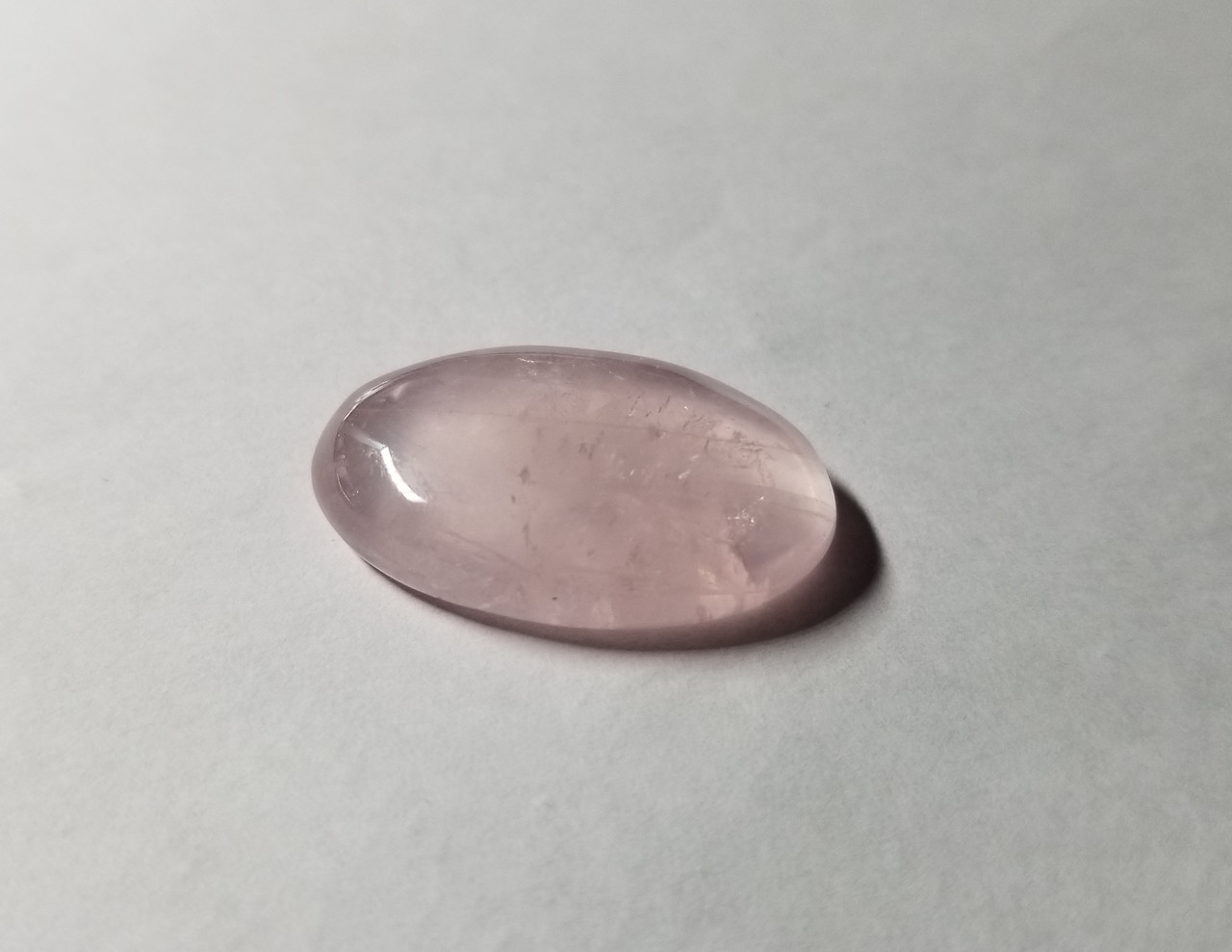 Рожевий кварц кабашон 25 Ct 27 х 16.7 х 7 мм