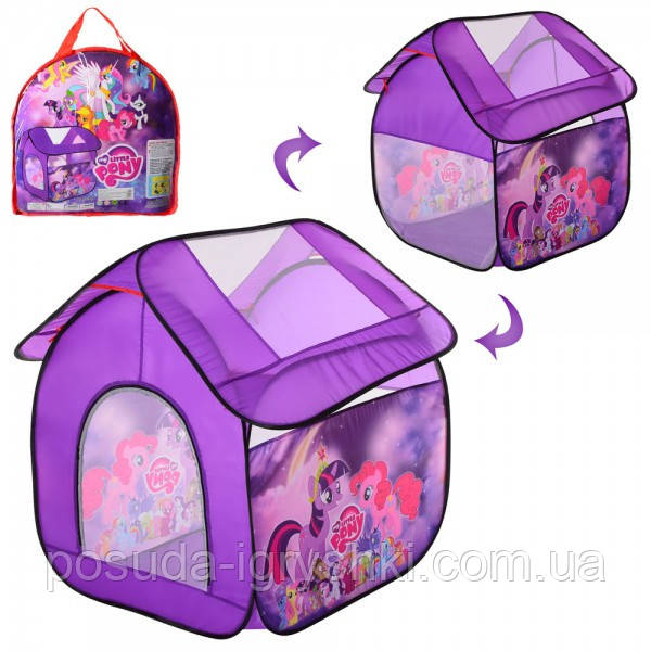 Намет M 3780 LP, будиночок, 112-102-114см, вікно-сітка, застібка-блискавка, в сумці,37-36-5см, фото 1