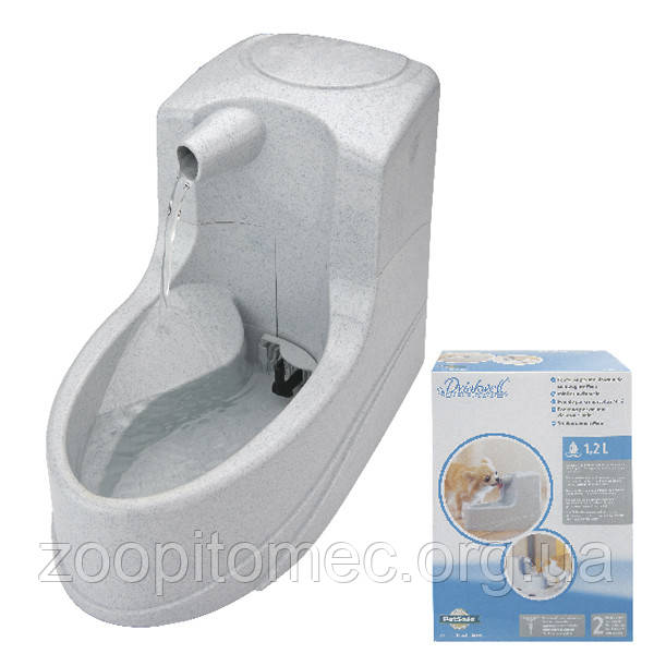 Автоматичний фонтан поїлка для собак та котів PetSafe Drinkwell Mini Pet , 1,2 л