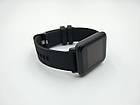 Силіконовий ремінець Youth Version для Xiaomi Amazfit Bip / Lite / 20 мм рифлений Чорний 1709P, фото 8