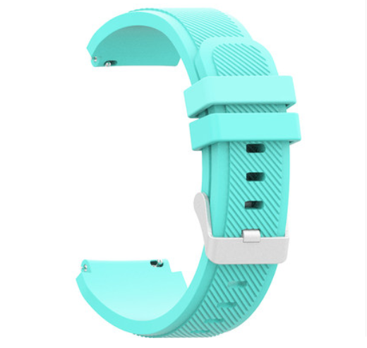 Силіконовий ремінець Youth Version для Xiaomi Amazfit Bip / Lite / 20 мм рифлений М'ятний 1709P