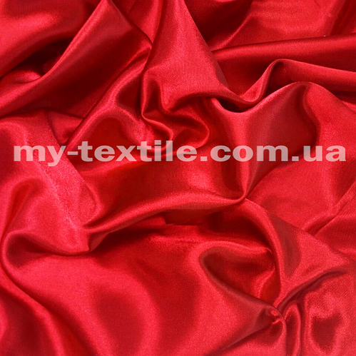 Ткань Креп-сатин Красный (ID#984083088), цена: 94 ₴, купить на Prom.ua