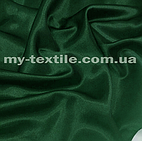 Ткань Креп-сатин Темно-зеленый
