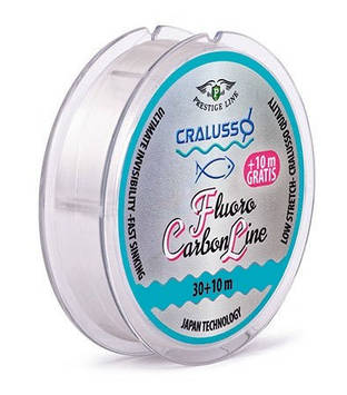 Флюорокарбон Cralusso Prestige Fluorocarbon Line 30+10м 0.14мм 1.92кг (2090)