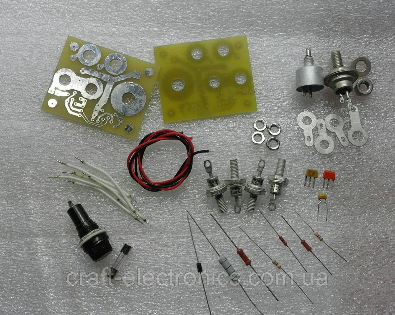 Конструктор "Зарядний пристрій 12v-3A", фото 1