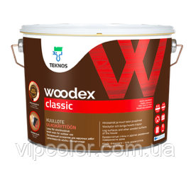 TEKNOS WOODEX CLASSIC Лесуючий Безбарвний антисептик 2,7 л, фото 1