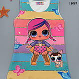 Сукня LOL для дівчинки. Маломірне. 98-104 см, фото 2