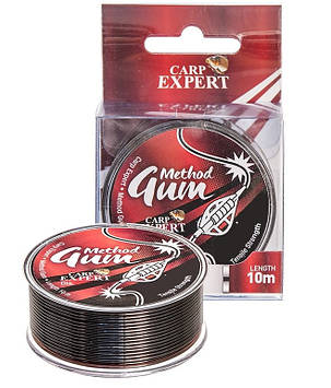 Амортизатор для фідера Carp Expert Method Gum Brown 10м 0.65мм 9.3кг