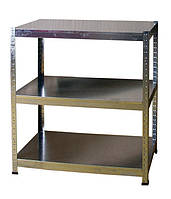 Металевий поличний стелаж 1000х810х310х3 полиці метал