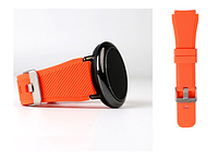 Силиконовый ремешок SIKAI Classic Gear для Amazfit GTR 2 / Pace / Stratos / 22 мм рифленый Оранжевый 1637P