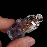 "Ride or die" — ковпачки на ніпель, що світяться,золітник у формі Черепа-Зелений. за 1 шт., фото 7