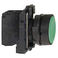 XB5AA31 Кнопка 22мм зеленая с возвратом Schneider Electric IP66 - фото 2 - id-p100489610