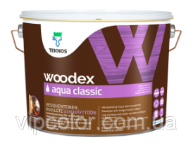 TEKNOS WOODEX AQUA CLASSIC Лесуючий Безбарвний антисептик 2,7 л