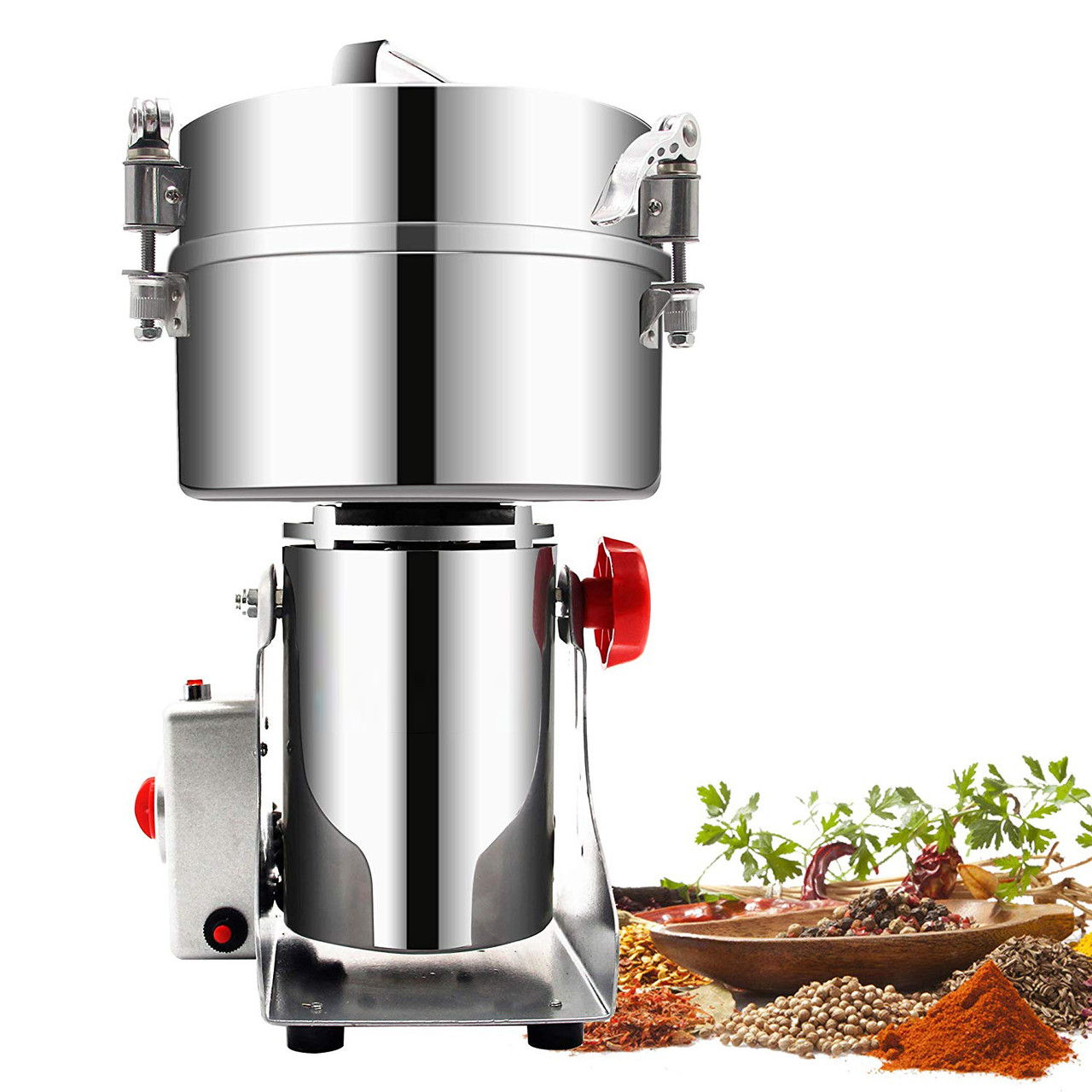 Міні млин Vilitek VLM-40 2000 р 4200 мл домашня мукомолка для зерна подрібнювач цукру трав кави