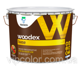 TEKNOS WOODEX BASE Ґрунтувальний Безбарвний антисептик 3л, фото 1