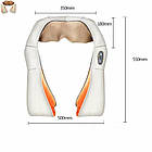 Роликовий масажер Massager of neck kneading, для шиї і плечей, 12V, 24W Лучшая цена, фото 6