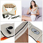 Роликовий масажер Massager of neck kneading, для шиї і плечей, 12V, 24W Лучшая цена, фото 5