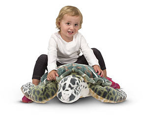 М'яка іграшка Морська плюшева черепаха Melissa&Doug, фото 3