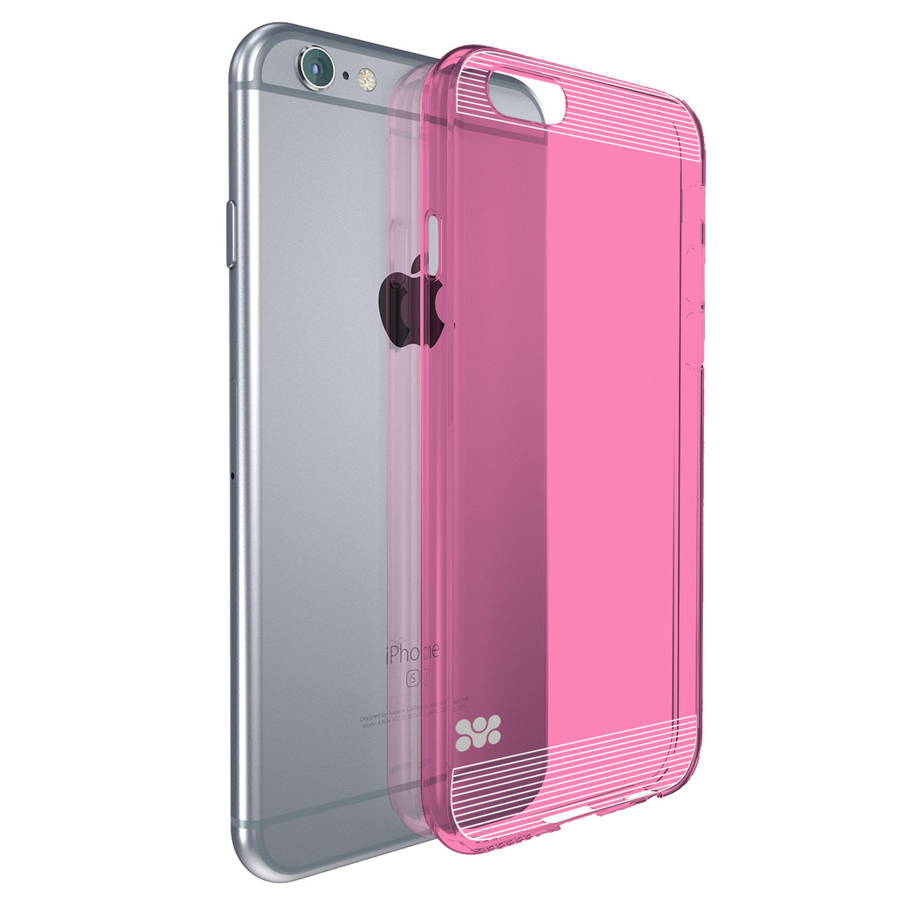Захисна накладка для iPhone 6 Promate Bare-i6 Pink (bare-i6.pink)