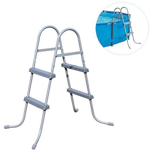 Драбина для басейнів Bestway 58430 до 84 см, 2 сходинки, без майданчика, фото 1