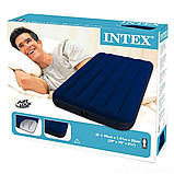 ✅Надувний матрац Intex 64757, 99 х 191 х 25 см. Одномісний, фото 6