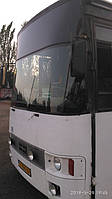 Производство и замена лобового стекла триплекс на автобусе Van Hool T815 Alizée M28  в Никополе (Украина). 8