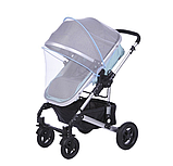 Москітна сітка для коляски з дугами Сіра, фото 3