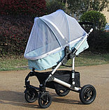 Москітна сітка для коляски з дугами Сіра, фото 4