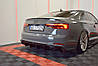 Дифузор Audi A5 B9 S-line/S5 F5 тюнінг спідниця заднього бампера, фото 10