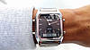 Чоловічий годинник Skmei 1220 Tango сріблясті з чорним циферблатом, фото 10