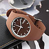 Жіночий годинник Skmei 9068 RUBBER коричневий, фото 3