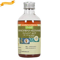 Сахачараді Кужамбу (Sahacharadi kuzhampu, Nupal), 200 мл — для всіх судинних проблем нижче за пупку