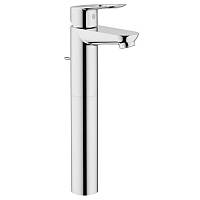 Смеситель На Умывальник Grohe BauLoop 32856000 с донным клапаном