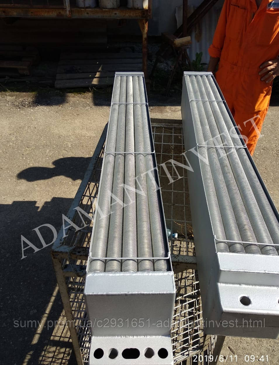 Секція охолодження тепловоза ТЕМ2, фото 1