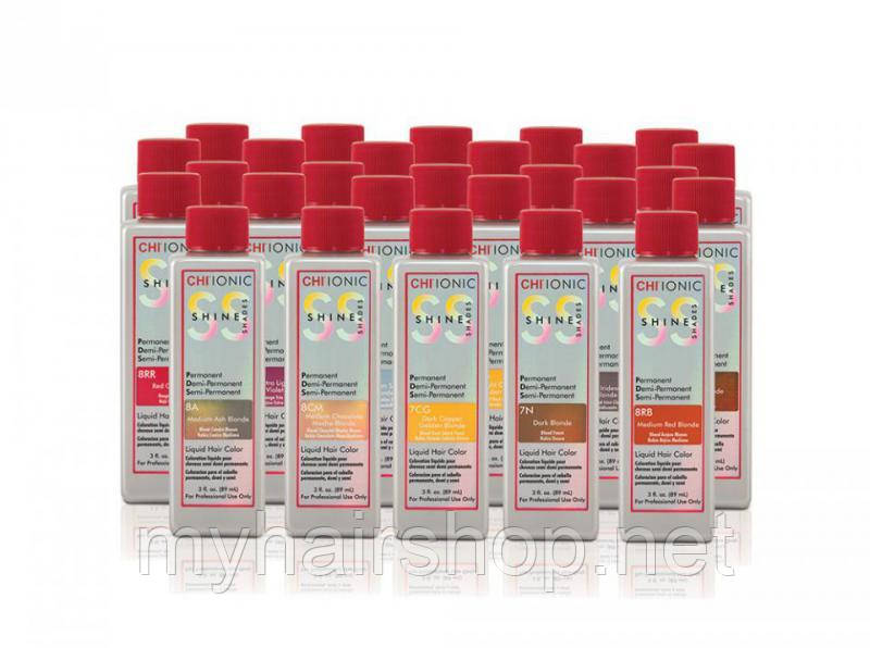 Стійка безамміачна рідка фарба для волосся CHI Ionic Shine Shades Liquid Color 89 мл, фото 1