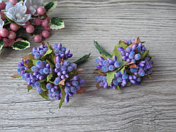 Тичинки з листочком цукрові складні на гілочках бузкові. 16 грн