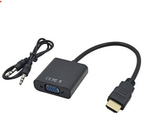 Hdmi Vga Преобразователь кабель переходник адаптер конвертер + звук ...