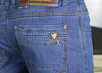 Шорти джинсові чоловічі DSQATARD 9327 сині, фото 3