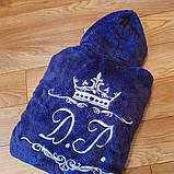 Самей халат чоловічий темно-синій, фото 2