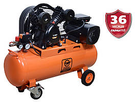 Компресор CB 100360-2.5 (12,5 бар)+БЕЗКОШТОВНА ДОСТАВКА (LIMEX expert, Хорватія) ремінною 430л/хв, арт. 57270