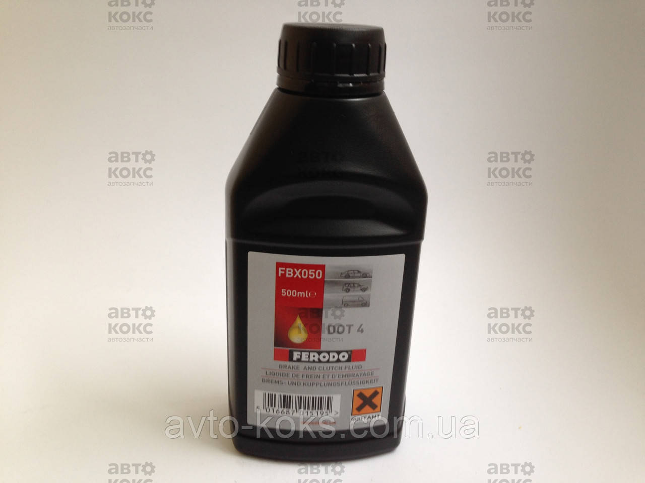 Гальмівна рідина 0,5 л (DOT4) Ferodo FBX050
