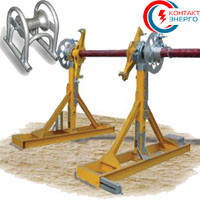 Кабельні домкрати і ролики кабельні