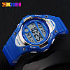 Дитячий спортивний годинник Skmei 1077 синій, фото 3