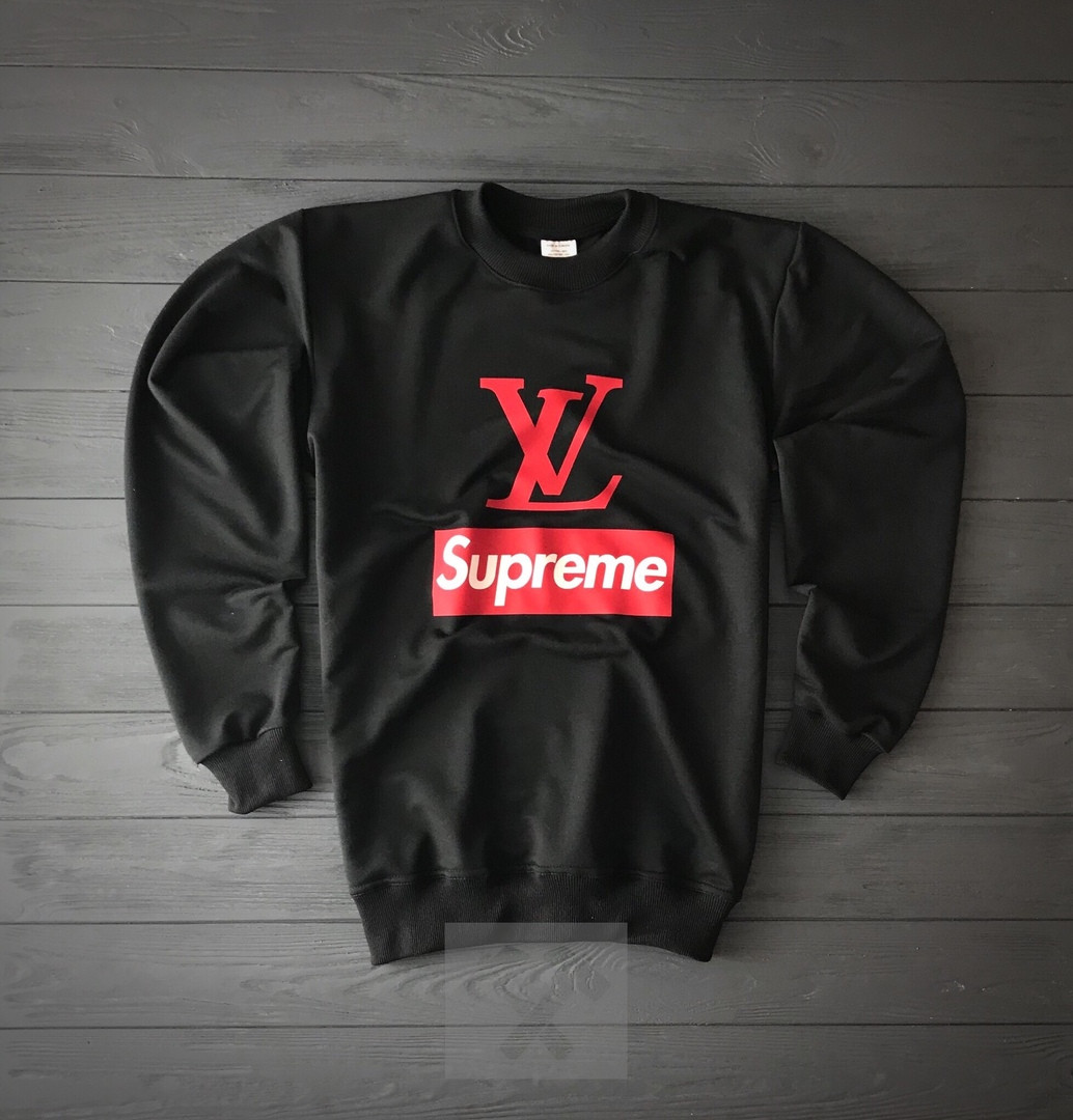 Світшот Supreme LV (Суприм Луї Віттон)