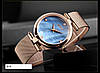 Оригінальний жіночий годинник Skmei 9177 Marble синій, фото 5